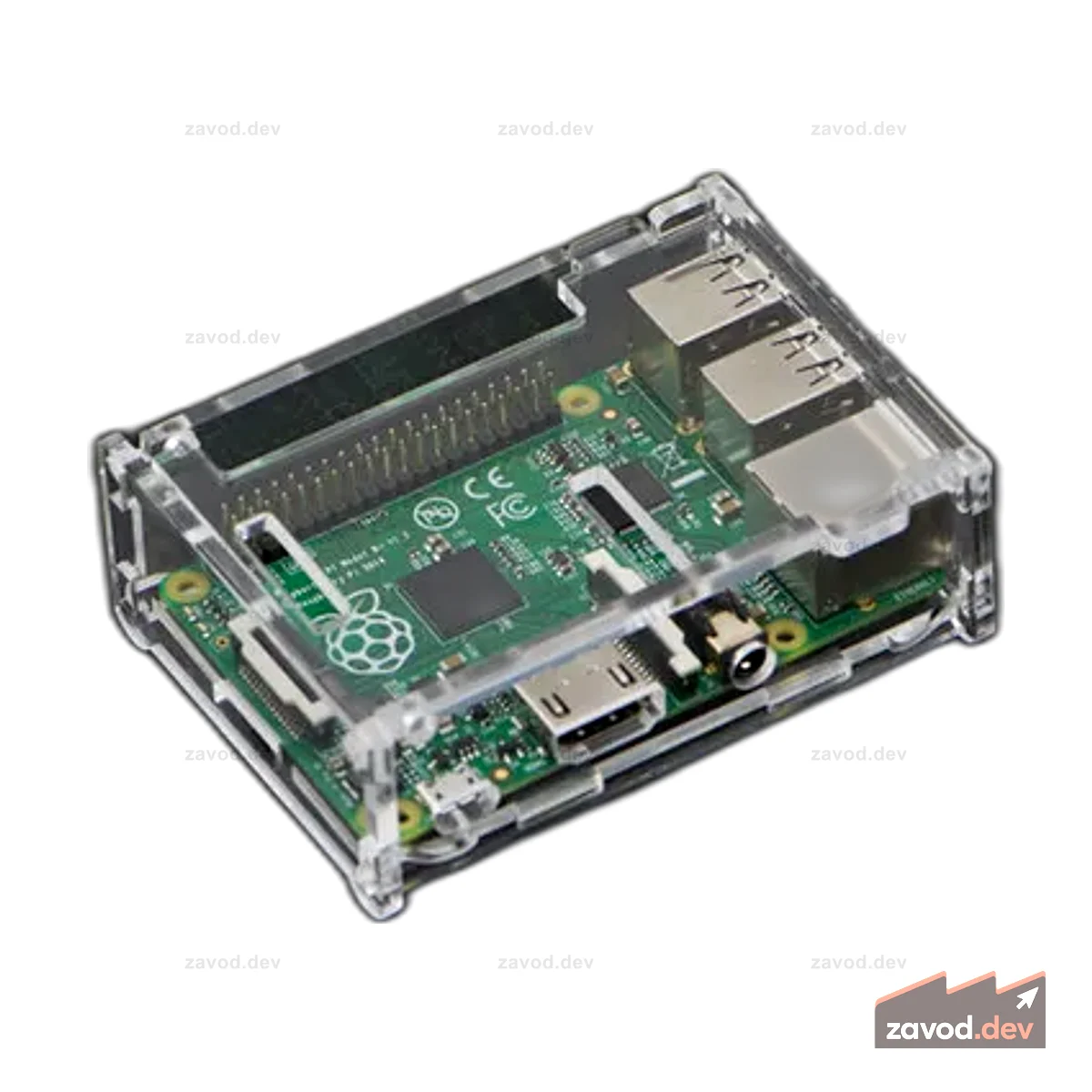 Raspberry Pi B+ Акриловый корпус