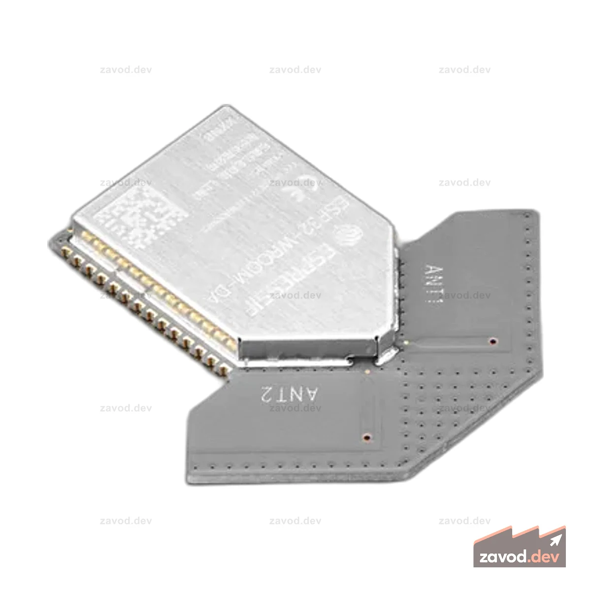 ESP32 Модуль Wi-Fi + Bluetooth с двойной антенной и флэш-памятью 8 МБ ESP32-WROOM-DA-N8
