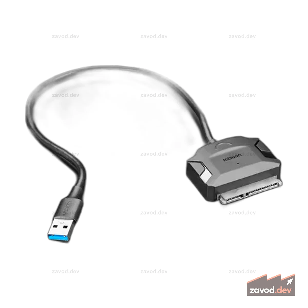 Кабель-адаптер 2,5 дюйма SATA III — USB 3.0 — длина 30 см