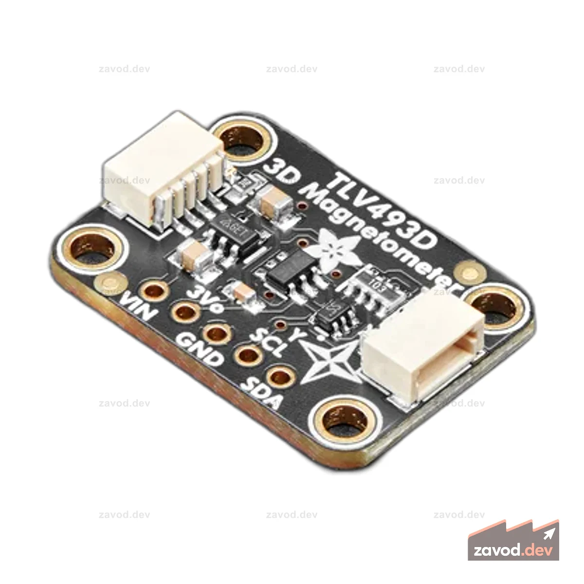 Трехосевой магнитометр Adafruit TLV493D — STEMMA QT / Qwiic