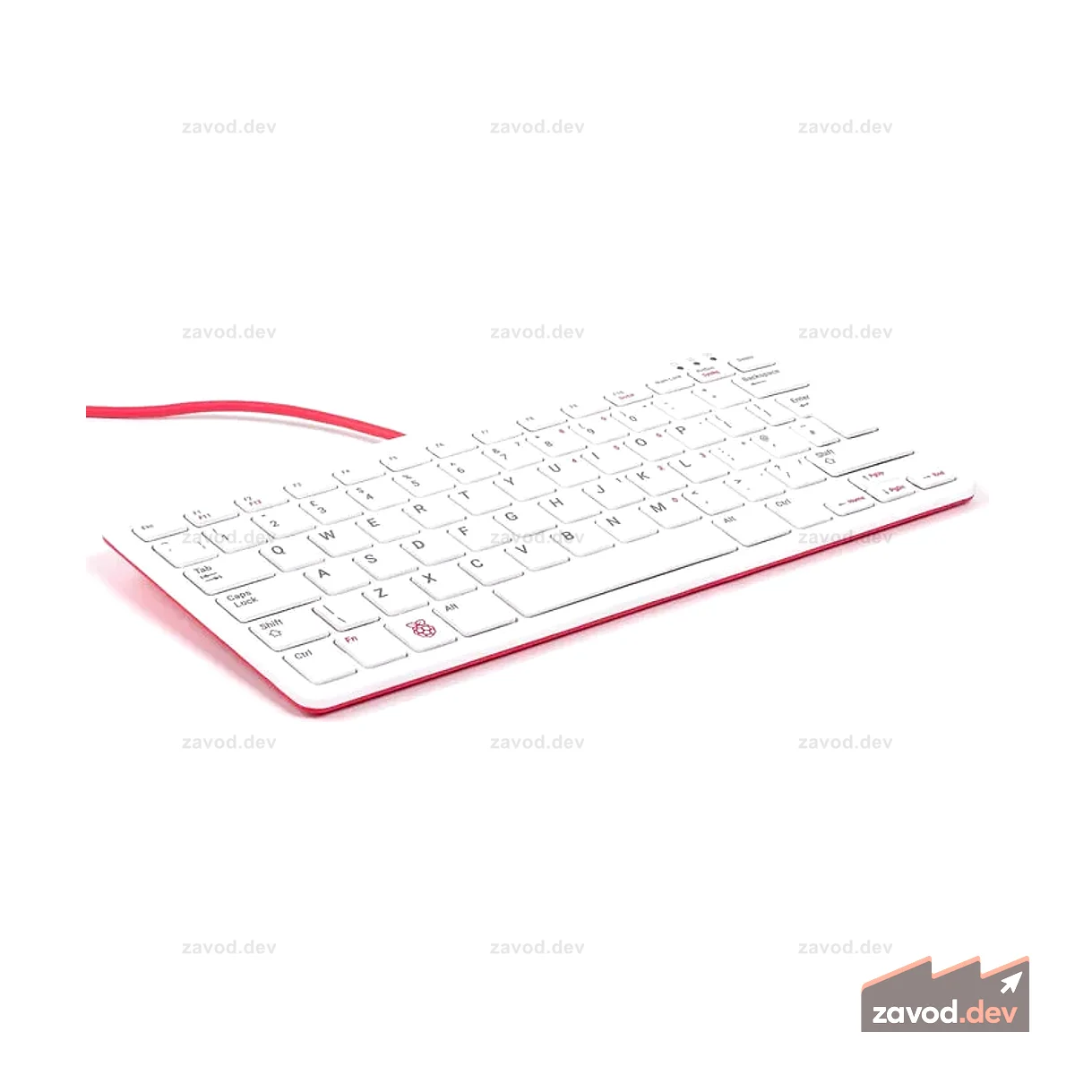 Клавиатура Raspberry Pi® — красный и белый