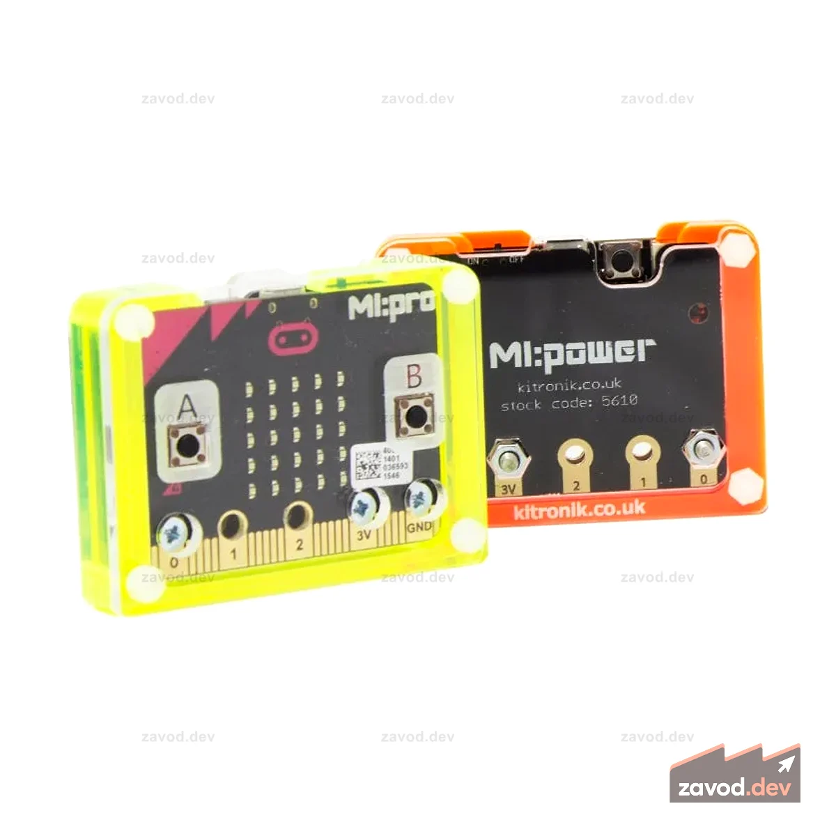 Kitronik MI:power Чехол для BBC micro:bit Зеленый