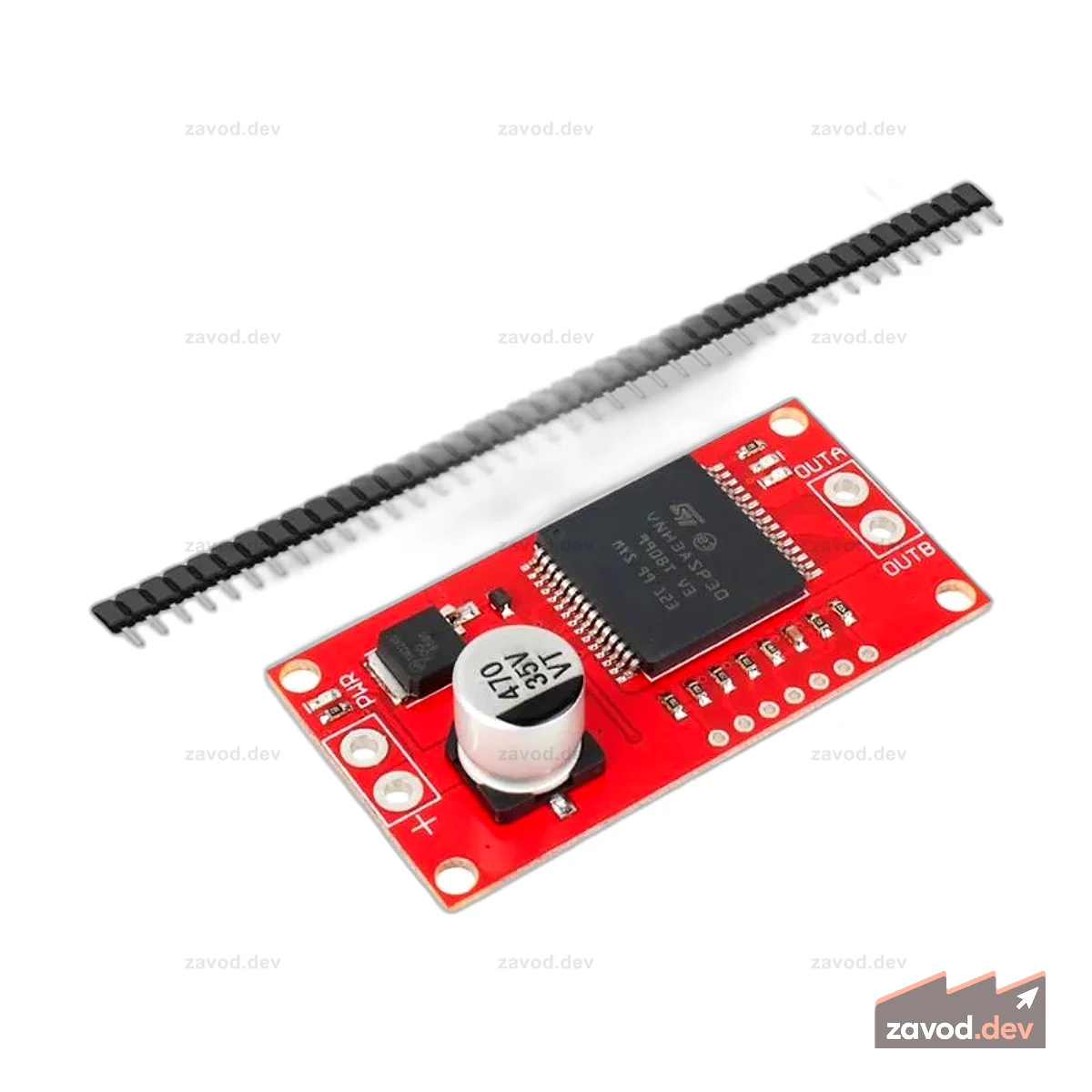 Monster Motor Driver Shield VNH2SP3014A (пик 30А)