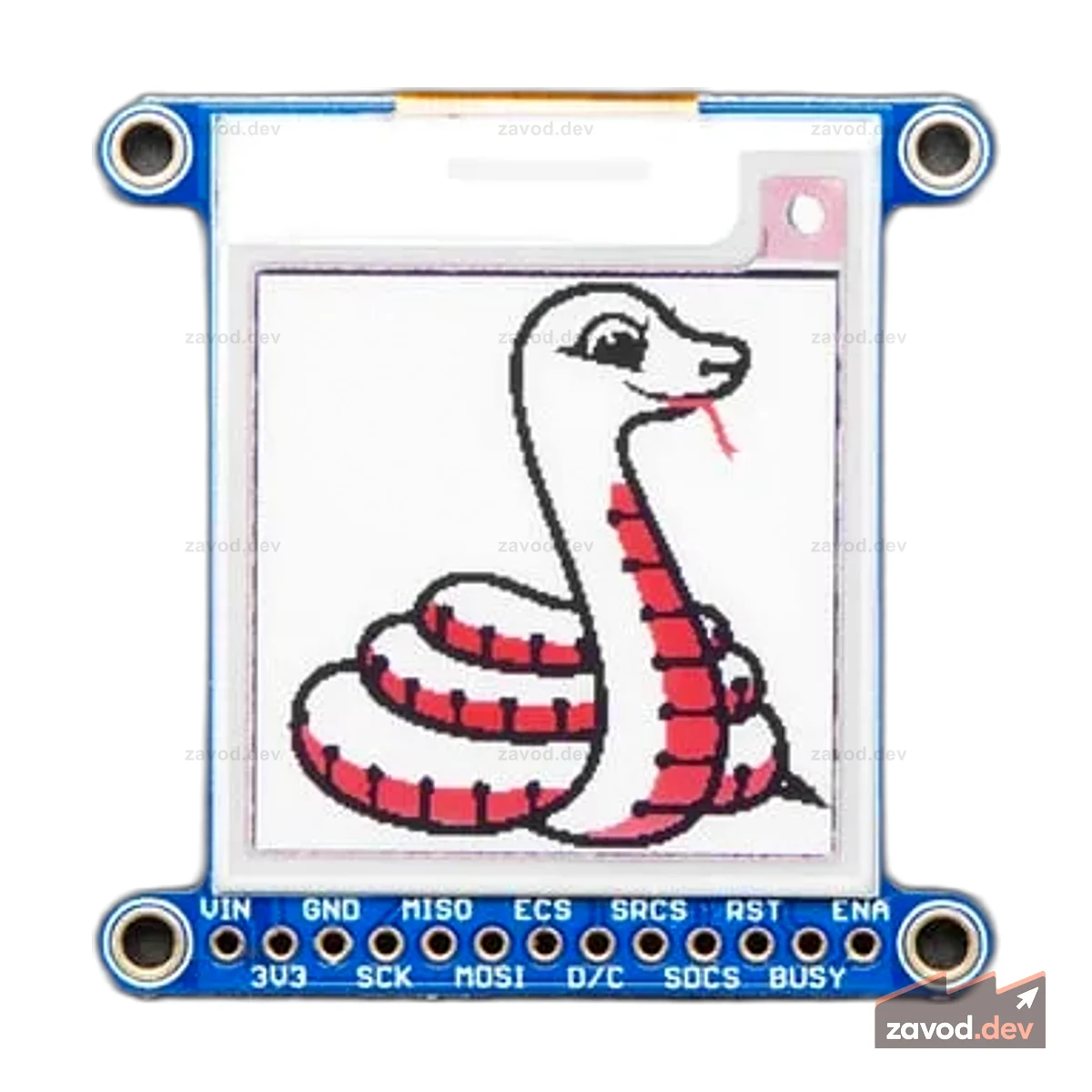 Adafruit 1,54 дюйма, 152 x 152, трехцветный дисплей на электронных чернилах/бумаге и SRAM