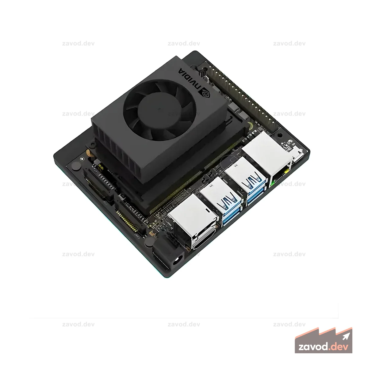 NVIDIA Jetson Xavier NX 21TOPS, 16 ГБ, модуль T501, комплект для разработчика искусственного интеллекта