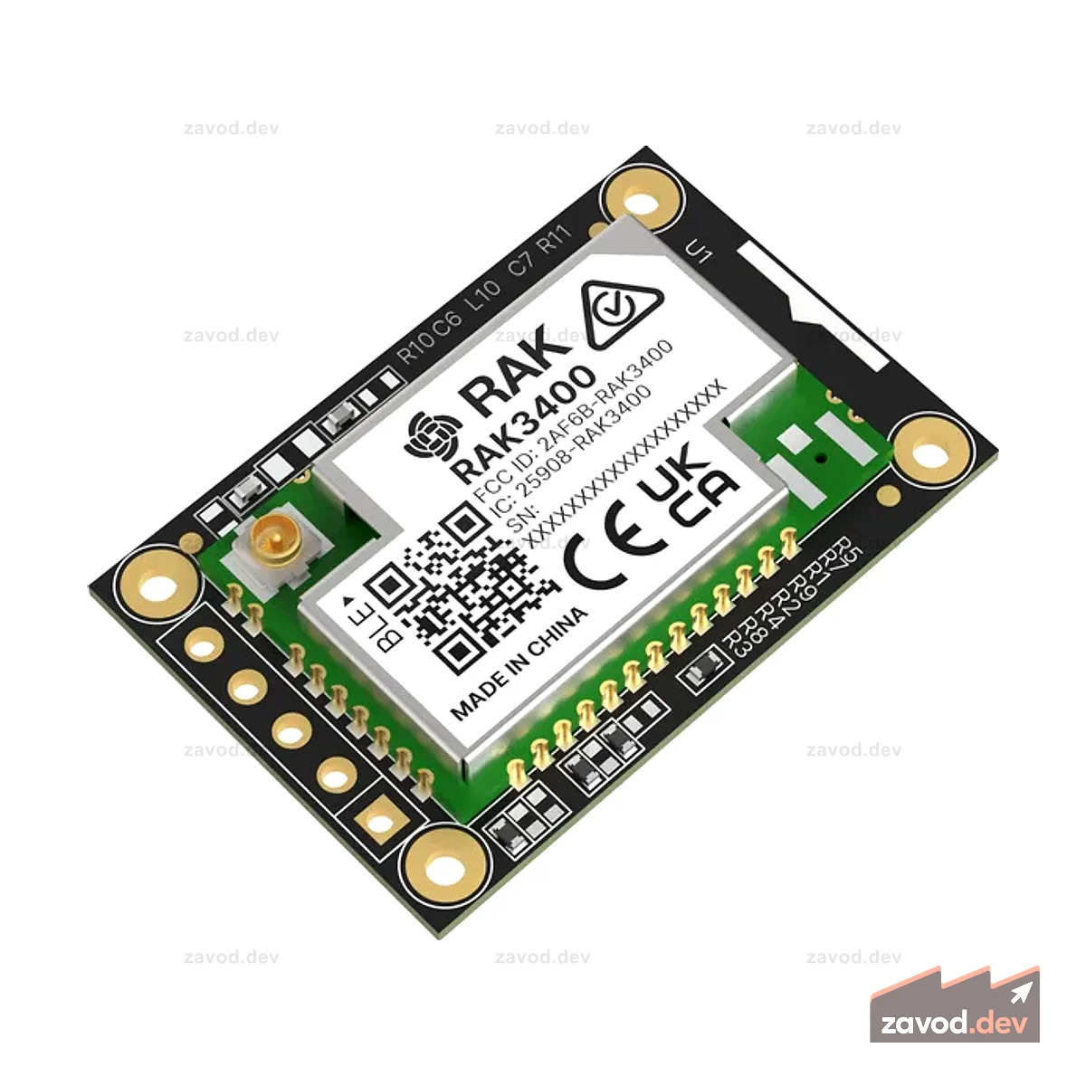 Nordic nRF52840 Базовый модуль BLE | Ядро микроконтроллера WisBlock BLE с низким энергопотреблением, стабильностью TCXO, широкими возможностями ввода-вывода и модульным расширением. Готов к использованию с RAK13302 для сборок LoRa | РАК3401