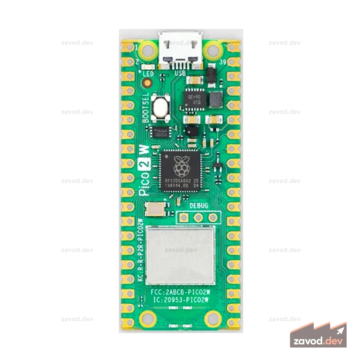Raspberry Pi® Pico 2 Вт