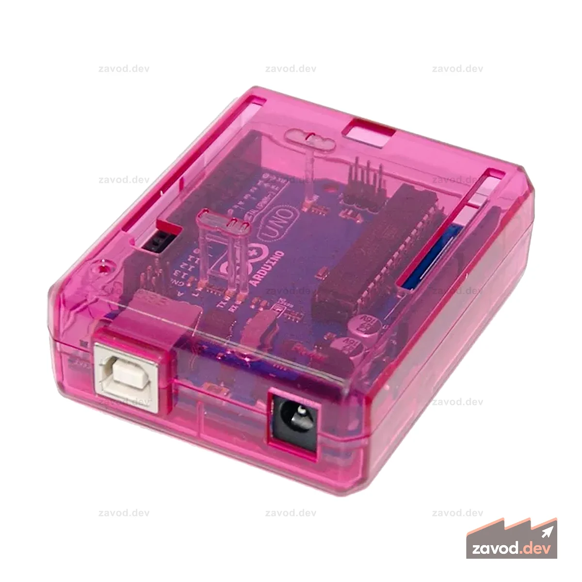 Arduino Uno Розовый чехол