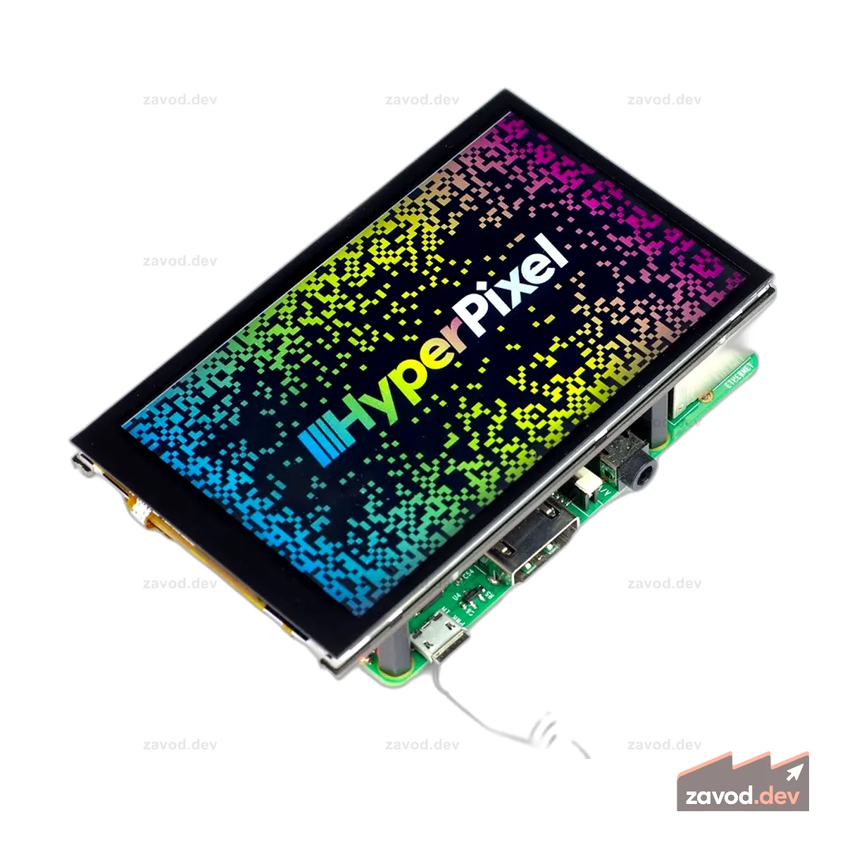 HyperPixel 4.0 — дисплей высокого разрешения для Raspberry Pi — сенсорный