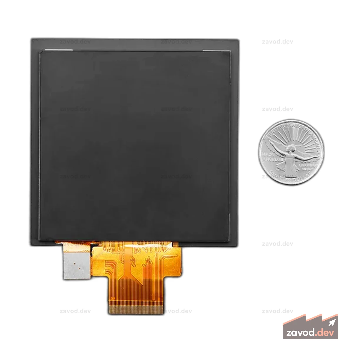 Квадратный TFT-дисплей RGB 666 TTL — 3,4 дюйма, 480x480 пикселей, сенсорный TL034WVS05CT-B1477A