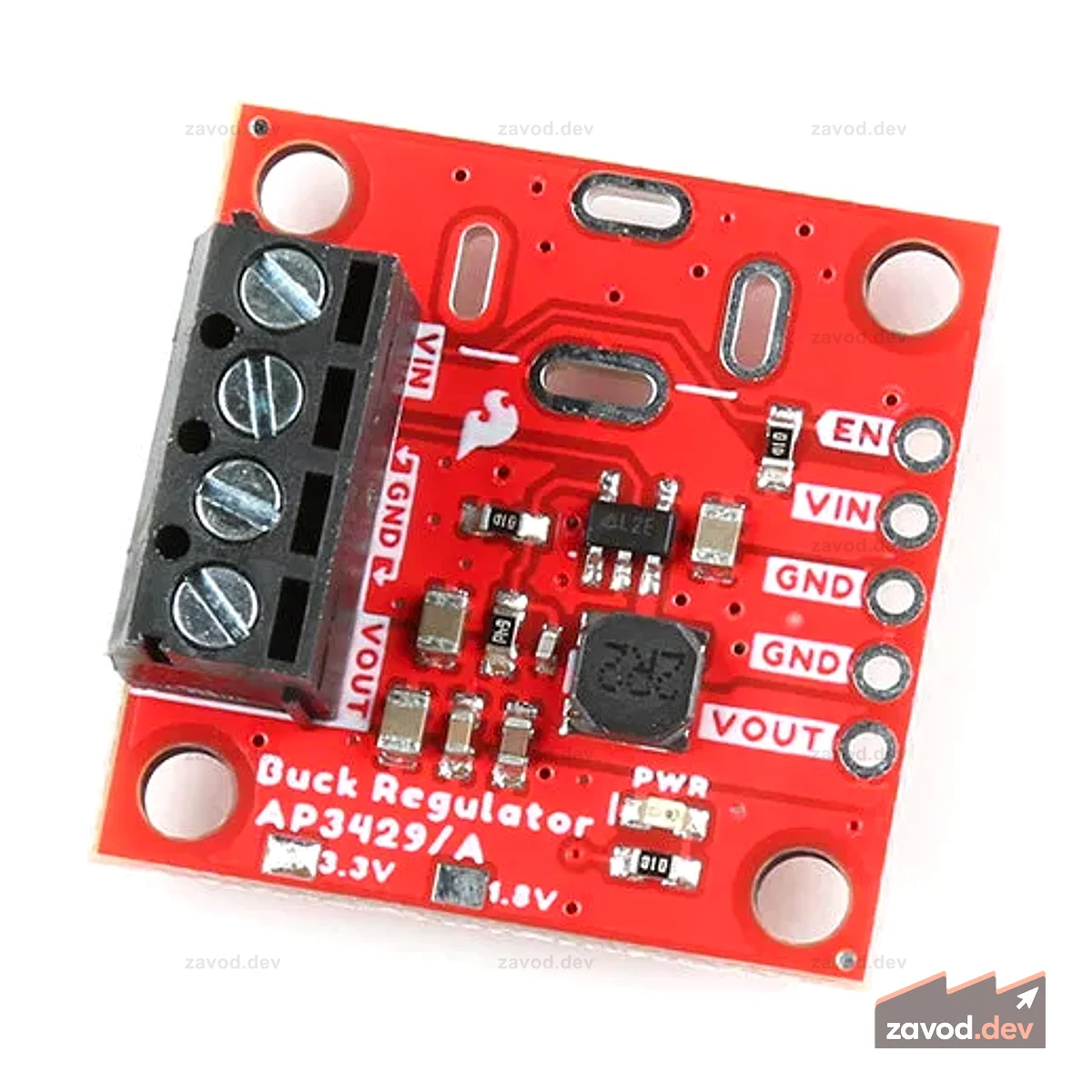 Прорыв понижающего стабилизатора SparkFun - 3,3 В (AP3429A)
