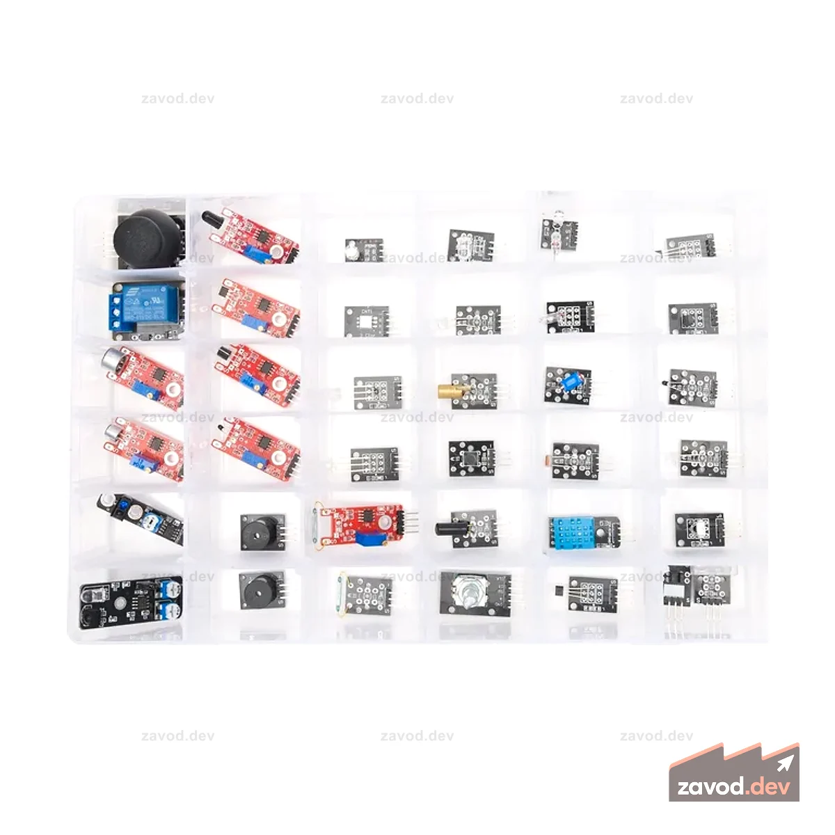Комплект датчиков 37 в 1 для Arduino