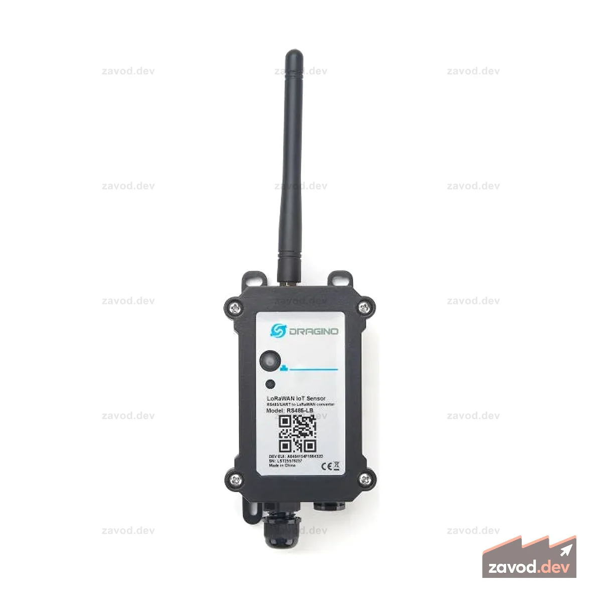 Dragino RS485-LB-EU868-12 Wasserdichter RS485/UART-zu-LoRaWAN-конвертер