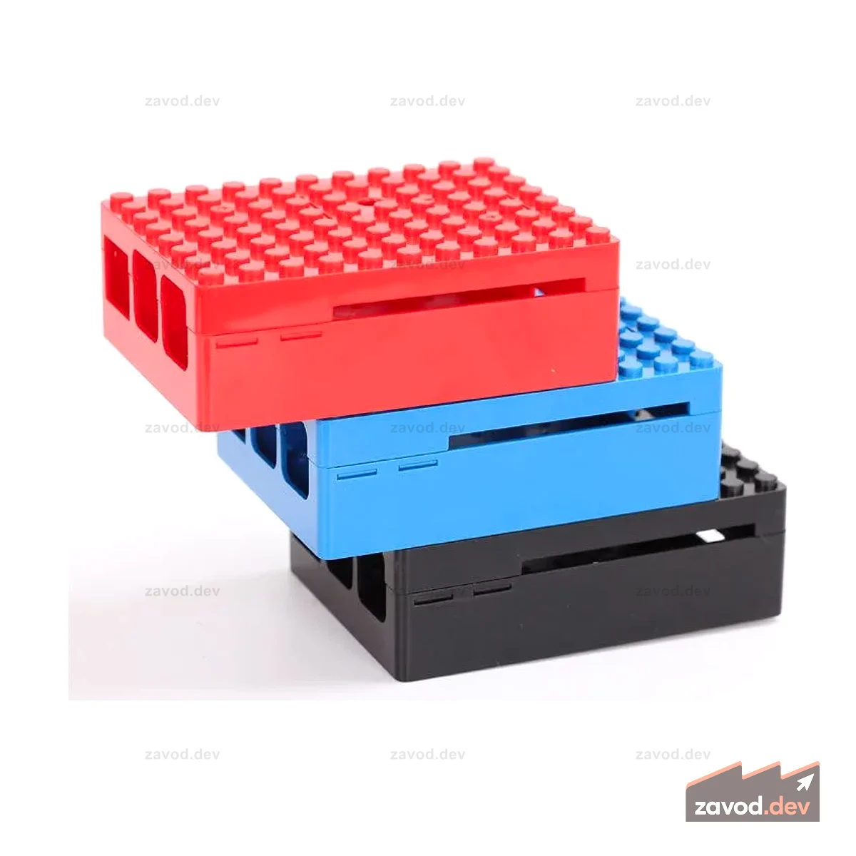 Чехол с крышкой, совместимый с Lego, чехол для Raspberry Pi 3/Pi 2 Model B/B+
