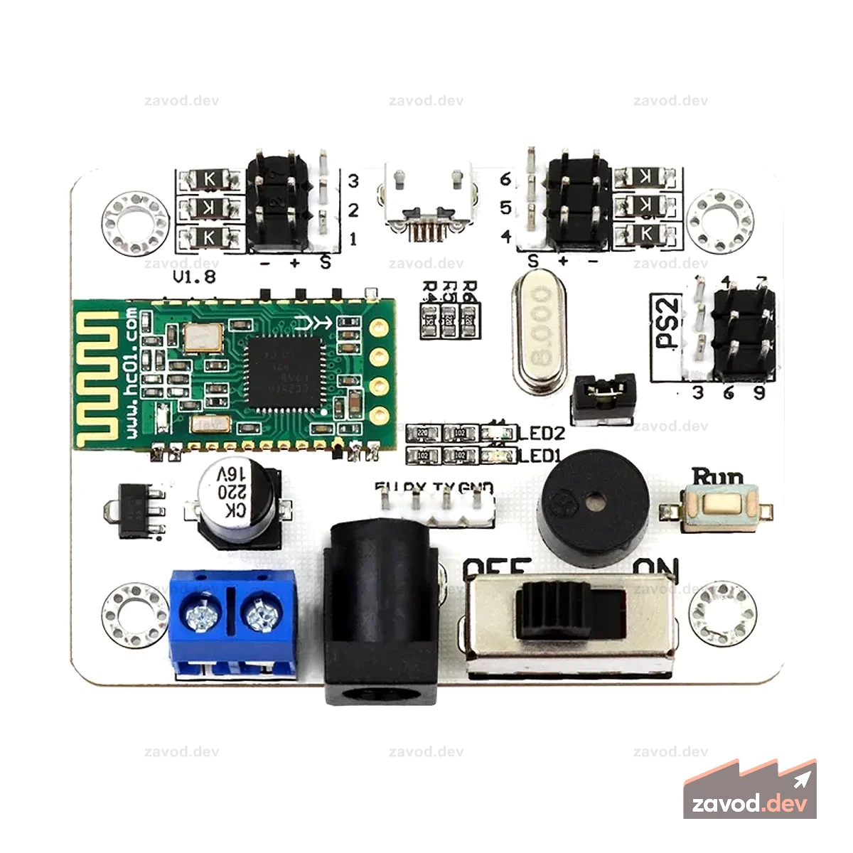 LSC-6: Hiwonder 6 CH Bluetooth 4.0 Модуль сервоконтроллера RC Робот-игрушка для детей
