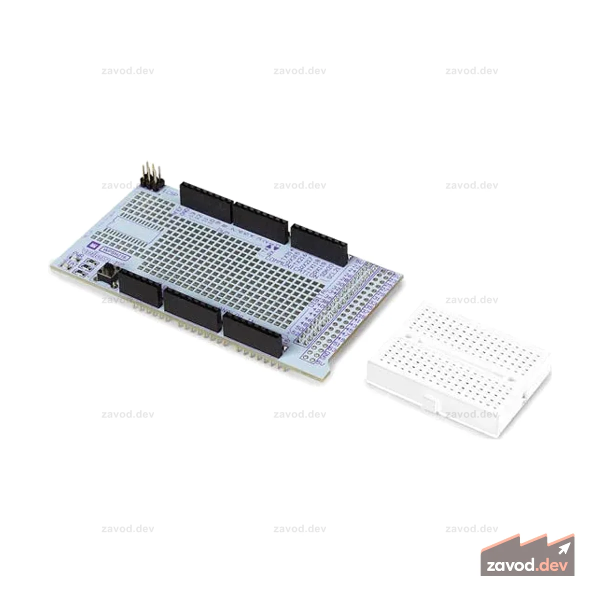 Макетная плата Protoshield с мини-макетной платой для Arduino® Mega