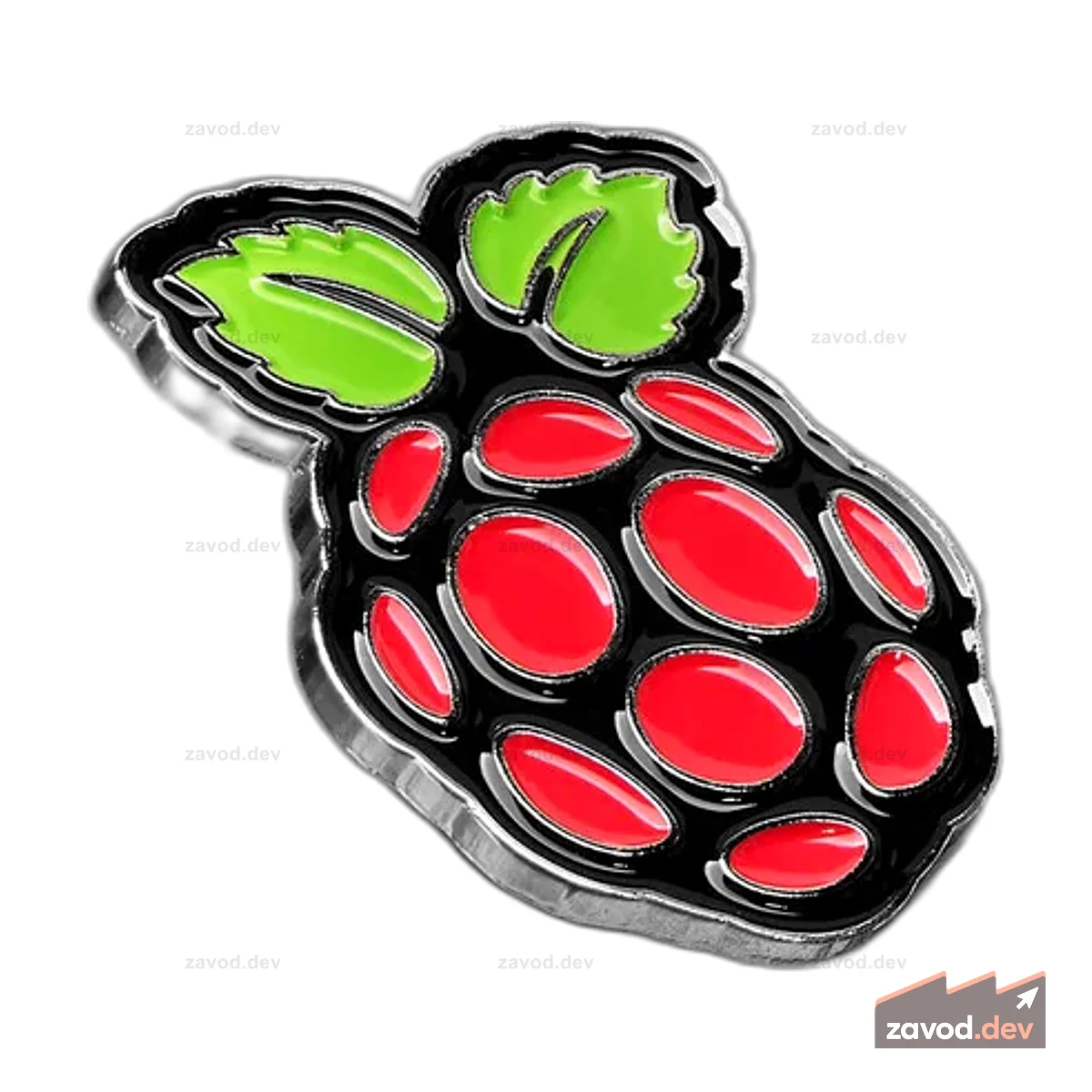 Официальный эмалированный значок Raspberry Pi