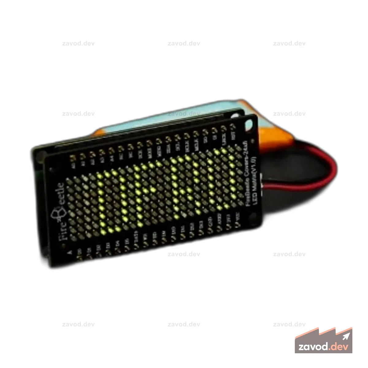 FireBeetle Covers-24x8 Светодиодная матрица (Зеленый)