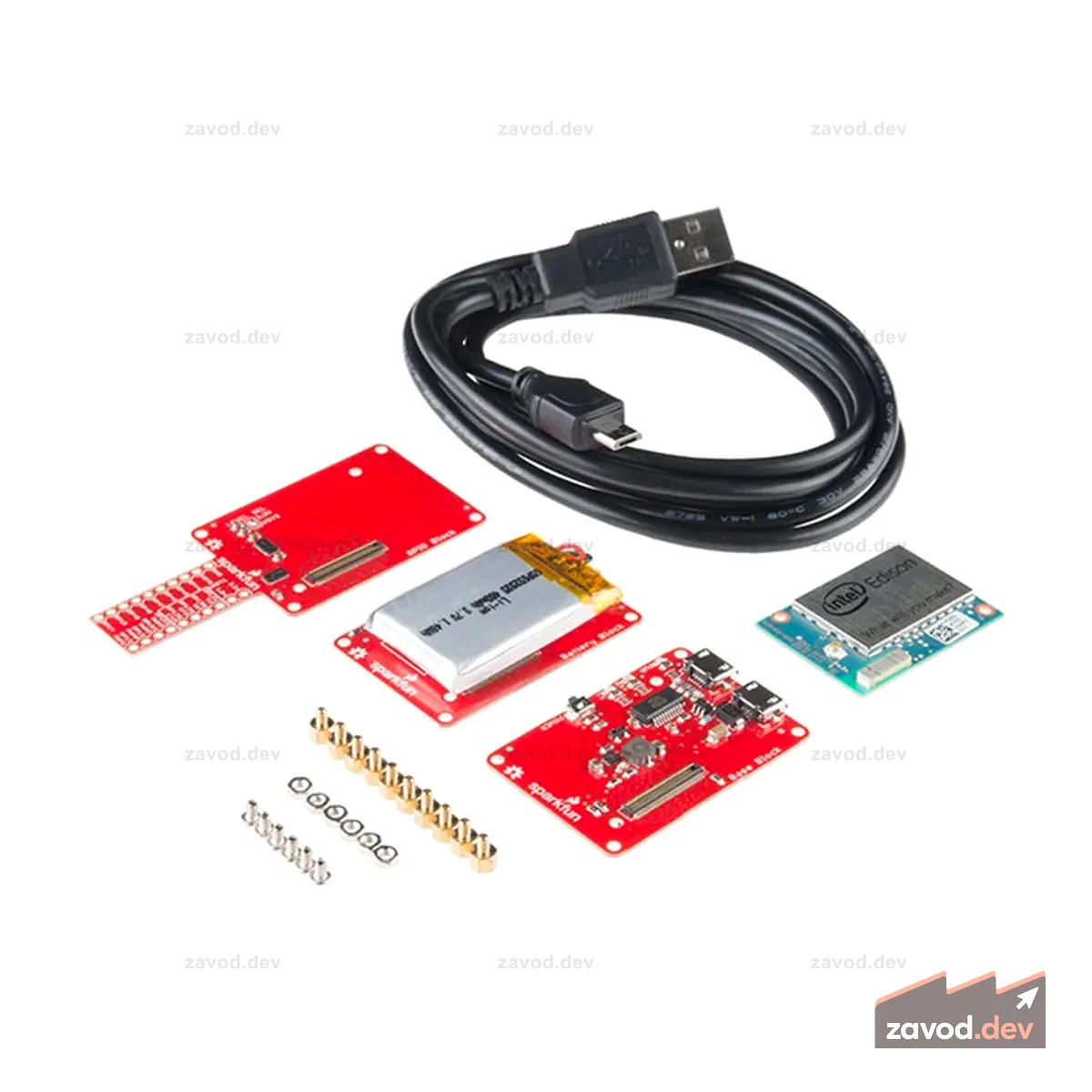 Стартовый пакет SparkFun для Intel® Edison
