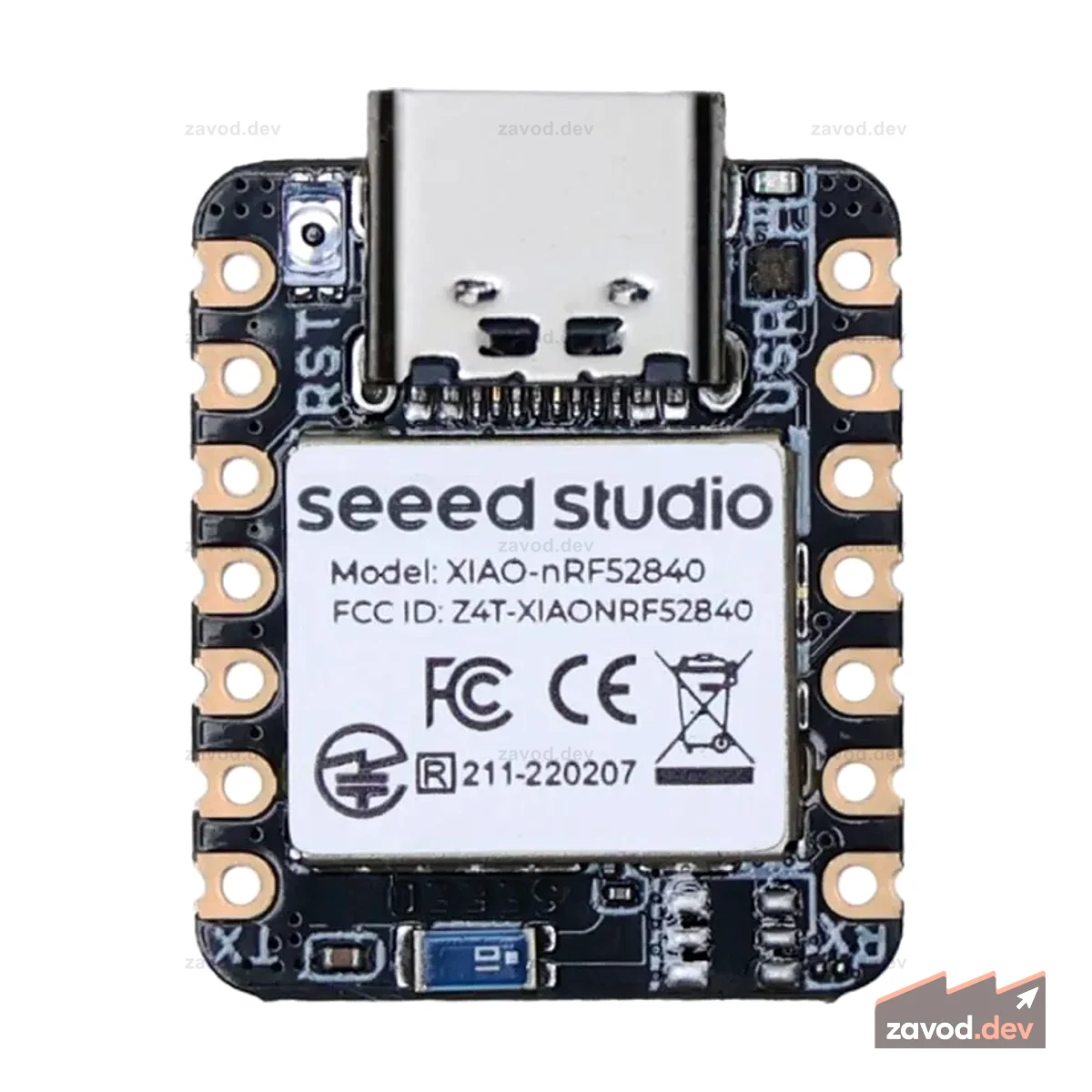 Макетная плата Seeed Studio XIAO nRF52840 с поддержкой Bluetooth 5.0