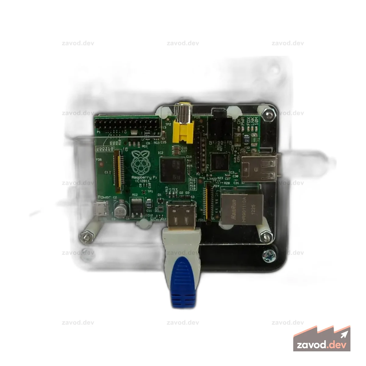 Крепление VESA для Raspberry Pi Model A и Model B