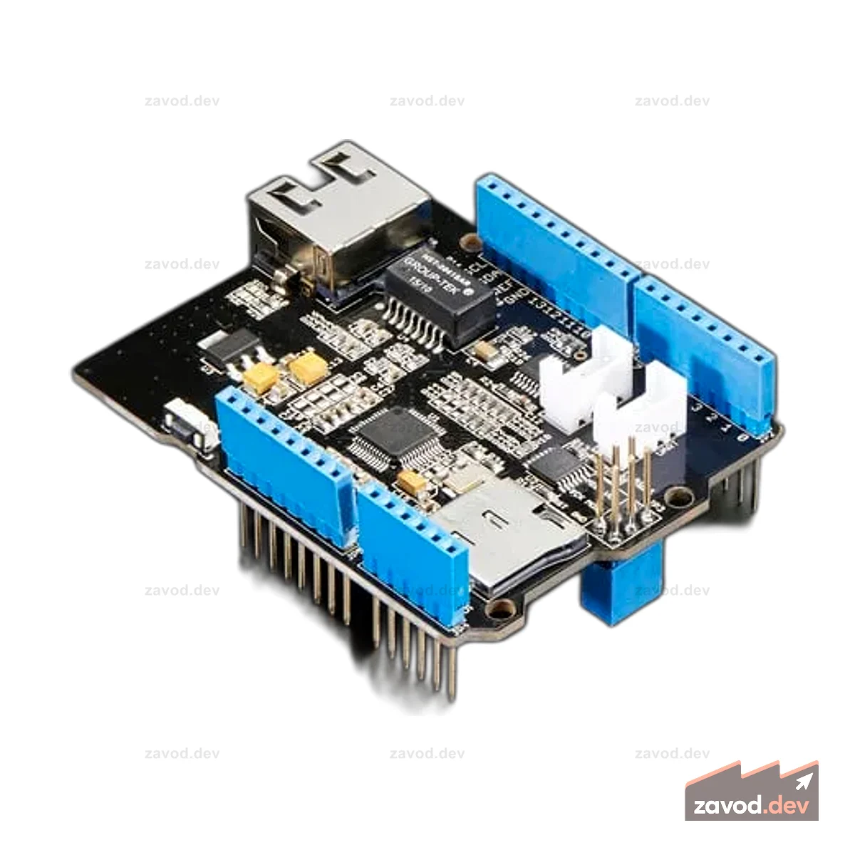 Ethernet Shield для Arduino — чипсет W5500