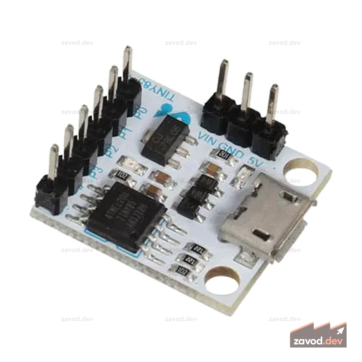 ATtiny85 Arduino®-совместимая микроплата для разработки