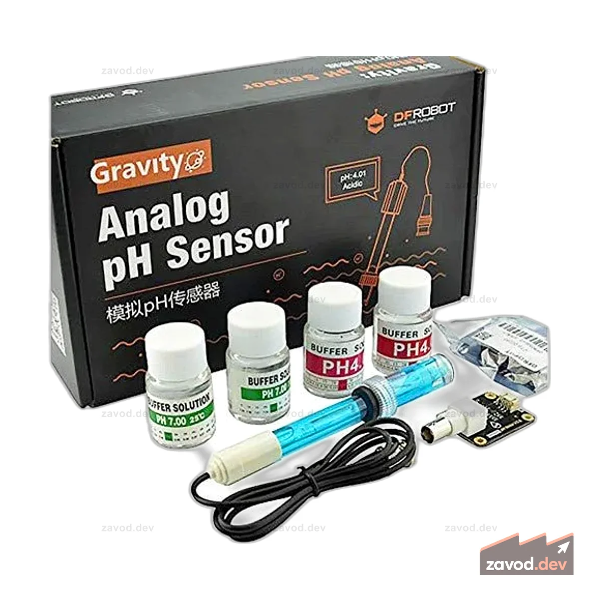 DFR ANALOGUE PH METER KIT V2
