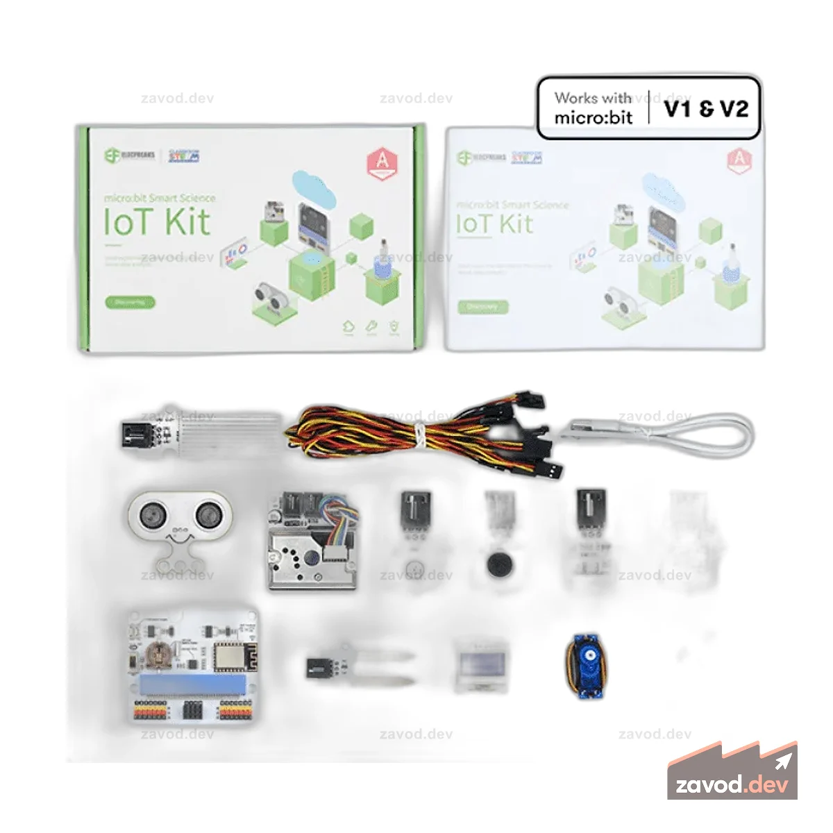Комплект Smart Science IoT, совместимый с Micro:Bit от Elecfreaks