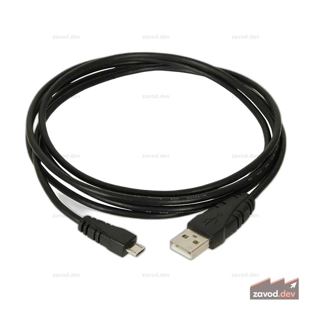 Кабель USB A — USB Micro B, 1,8 м