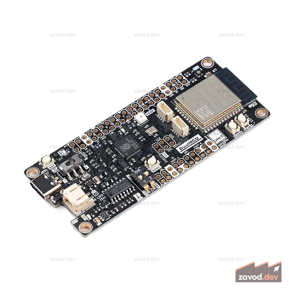 Макетная плата DUALMCU RP2040+ESP32