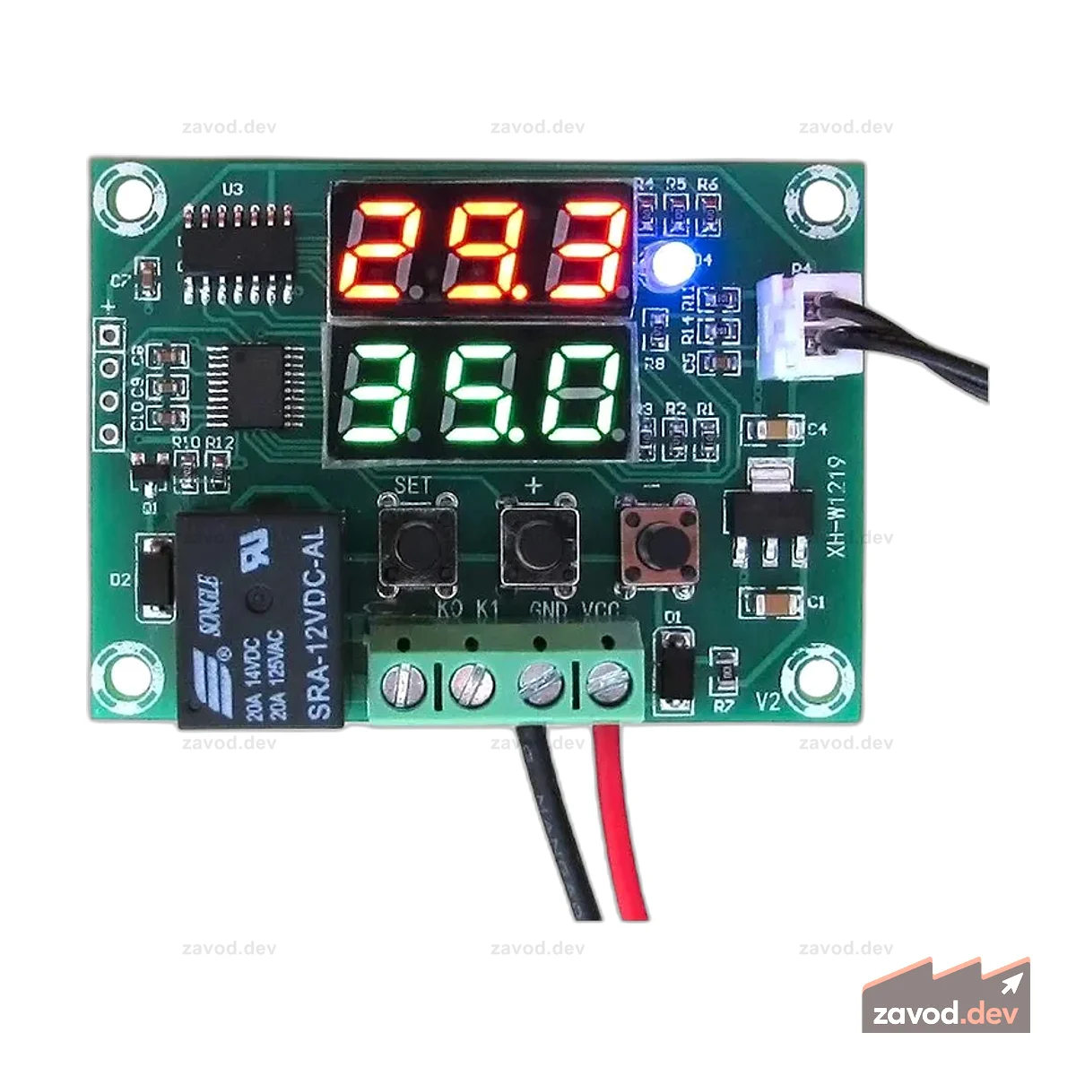 XH-W1219 Цифровой регулятор температуры 12 В