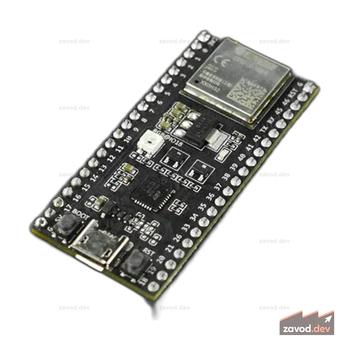 Плата разработки ESP32-S2-DevKitM-1