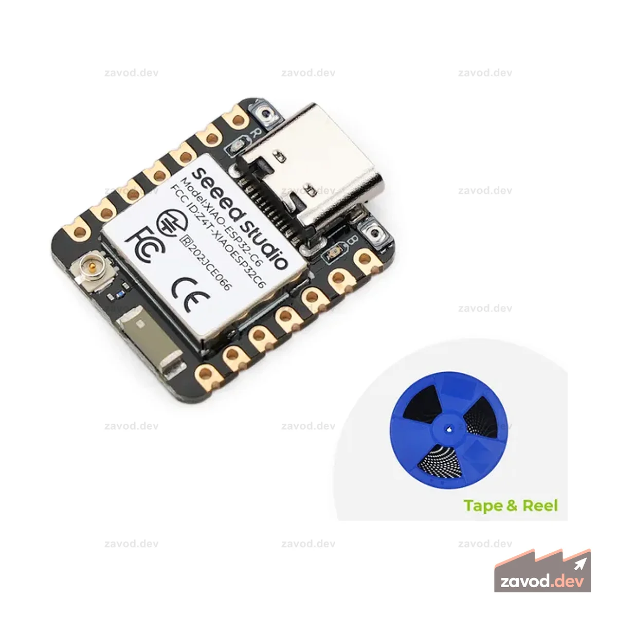 Seeed Studio XIAO ESP32-C6 (лента и катушка)