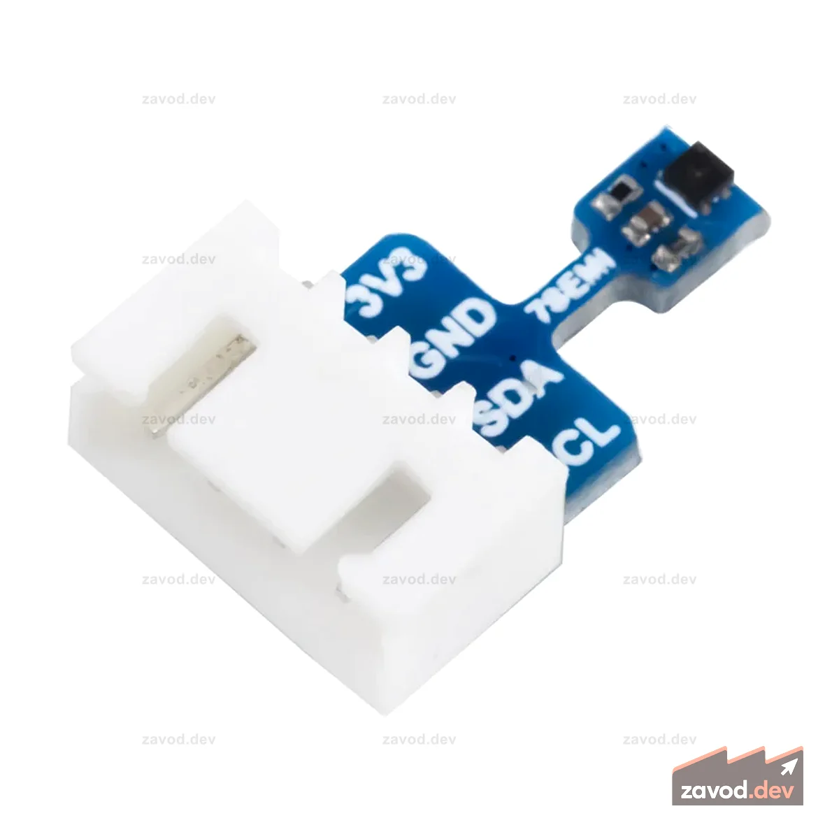 7Semi SHT40 I2C Датчик температуры и влажности с наноразрывом и разъемом с шагом 2,54 мм