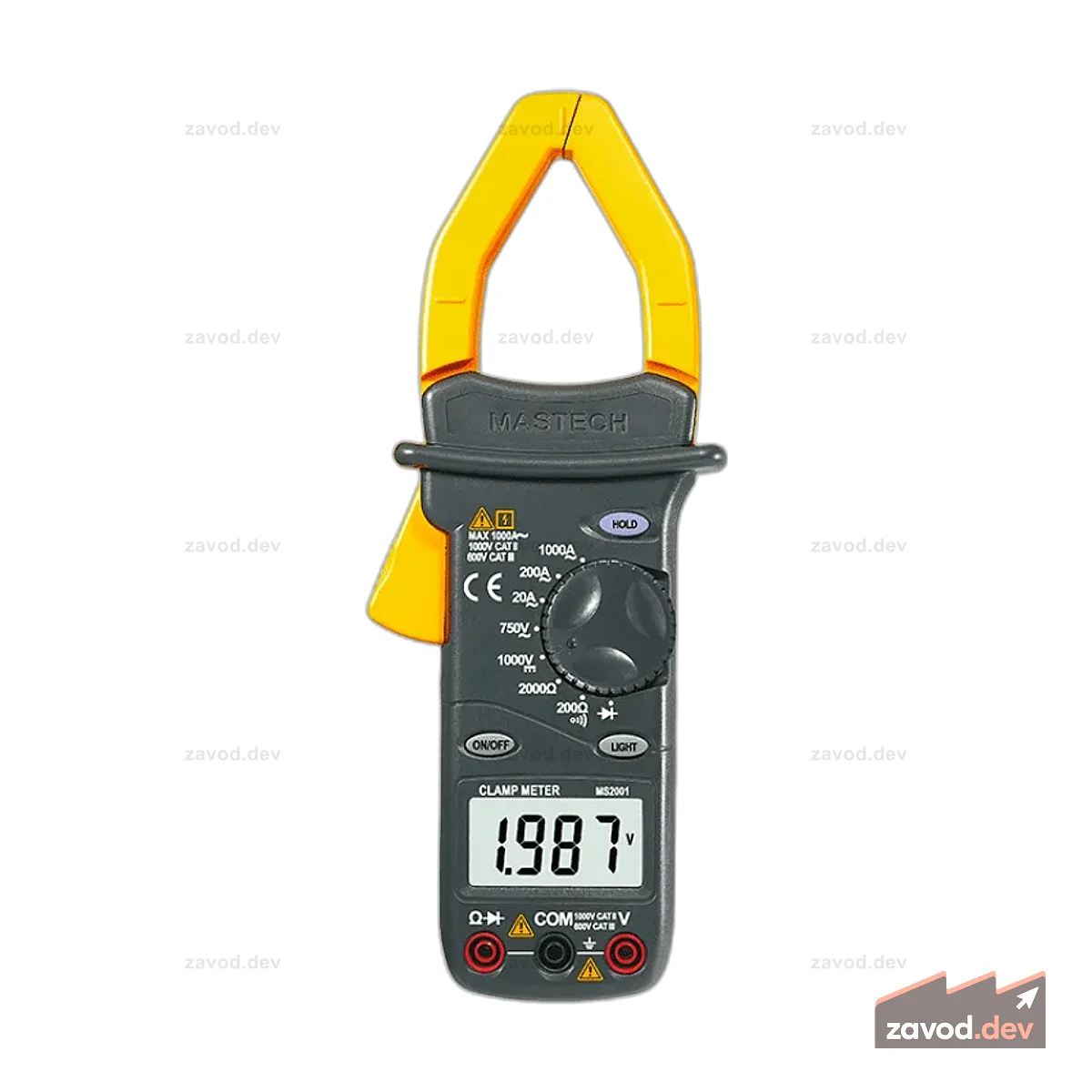 Mastech MS2001C Цифровые клещи переменного тока