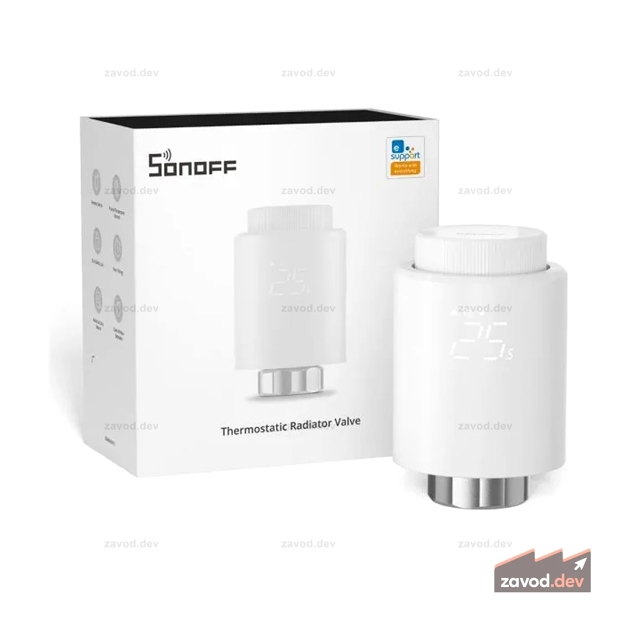 SONOFF Zigbee Термостатический радиаторный клапан