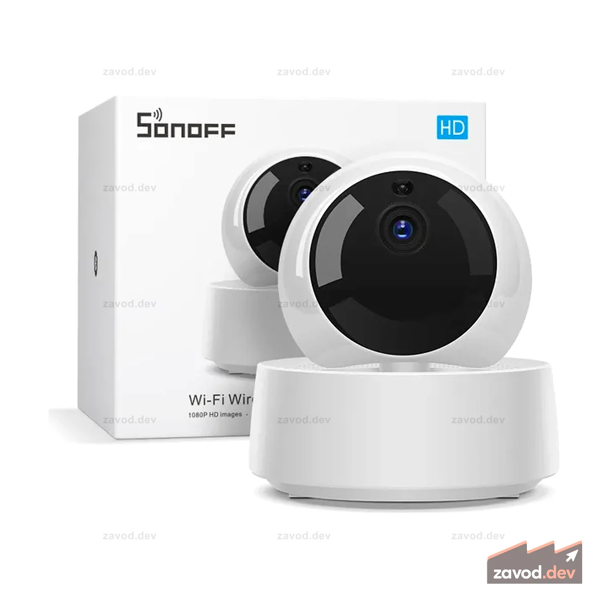 Sonoff 360° камера видеонаблюдения с Wi-Fi и Ethernet