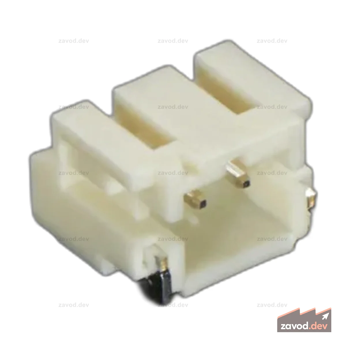 JST-PH 2-контактный угловой разъем SMT