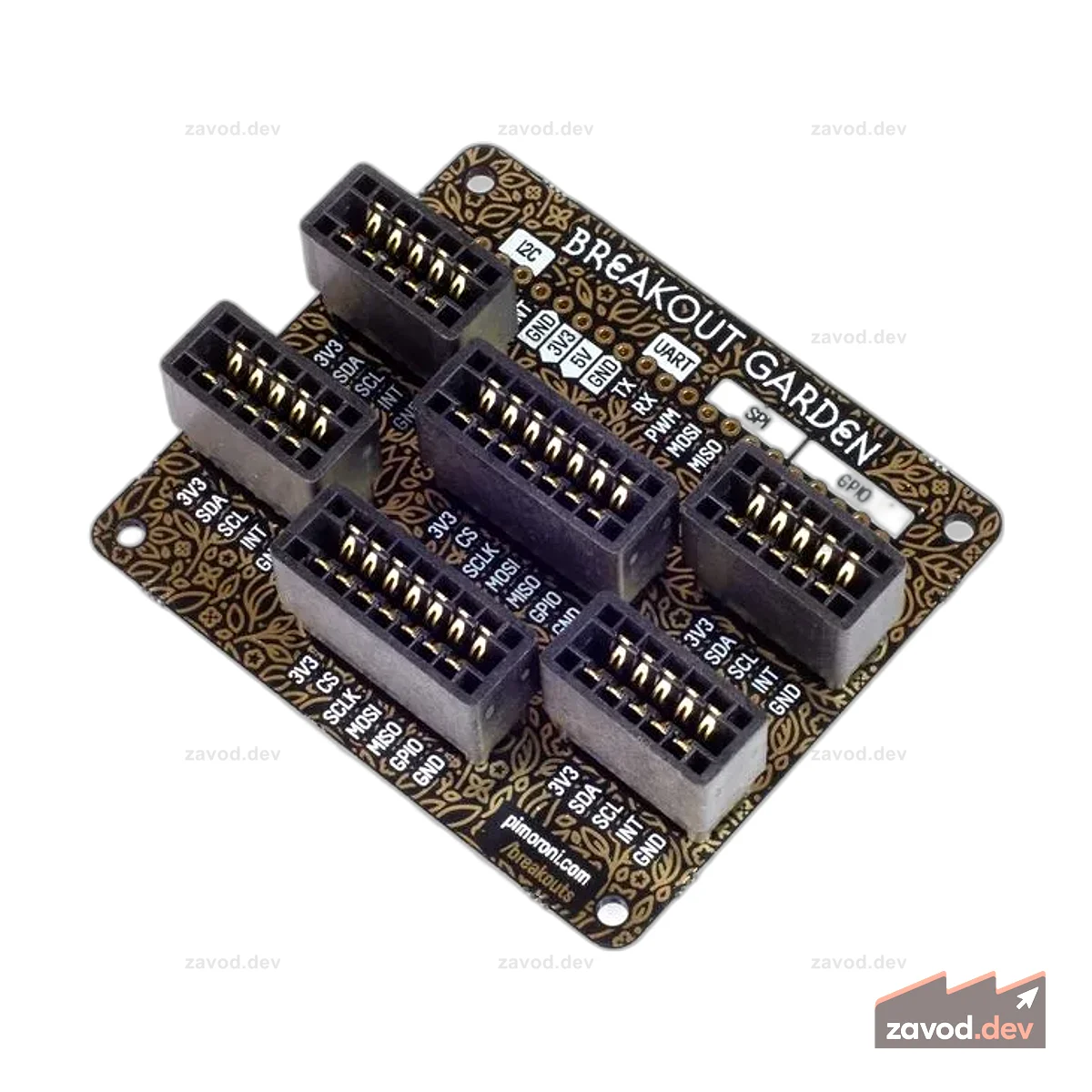 Breakout Garden для Raspberry Pi (I2C + SPI)