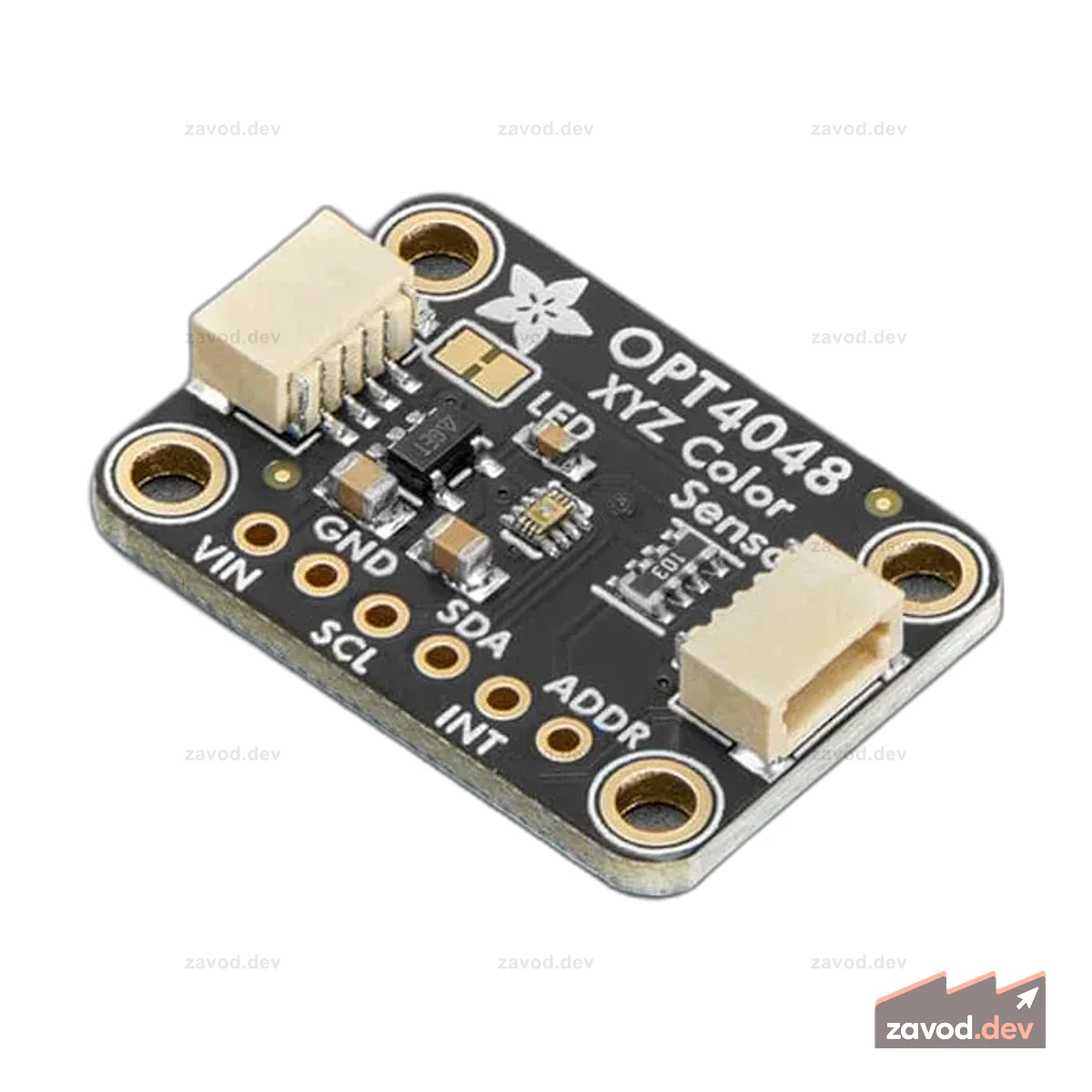 Adafruit OPT4048 Трехстимульный датчик цвета и освещенности XYZ