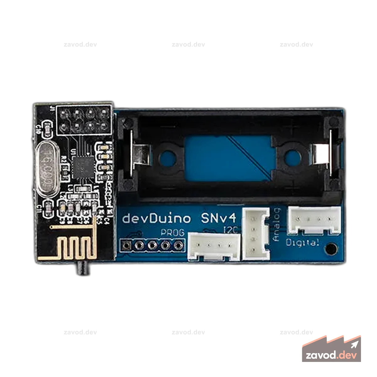 devDuino Sensor Node V4 (ATmega 328) — встроенный датчик температуры и влажности