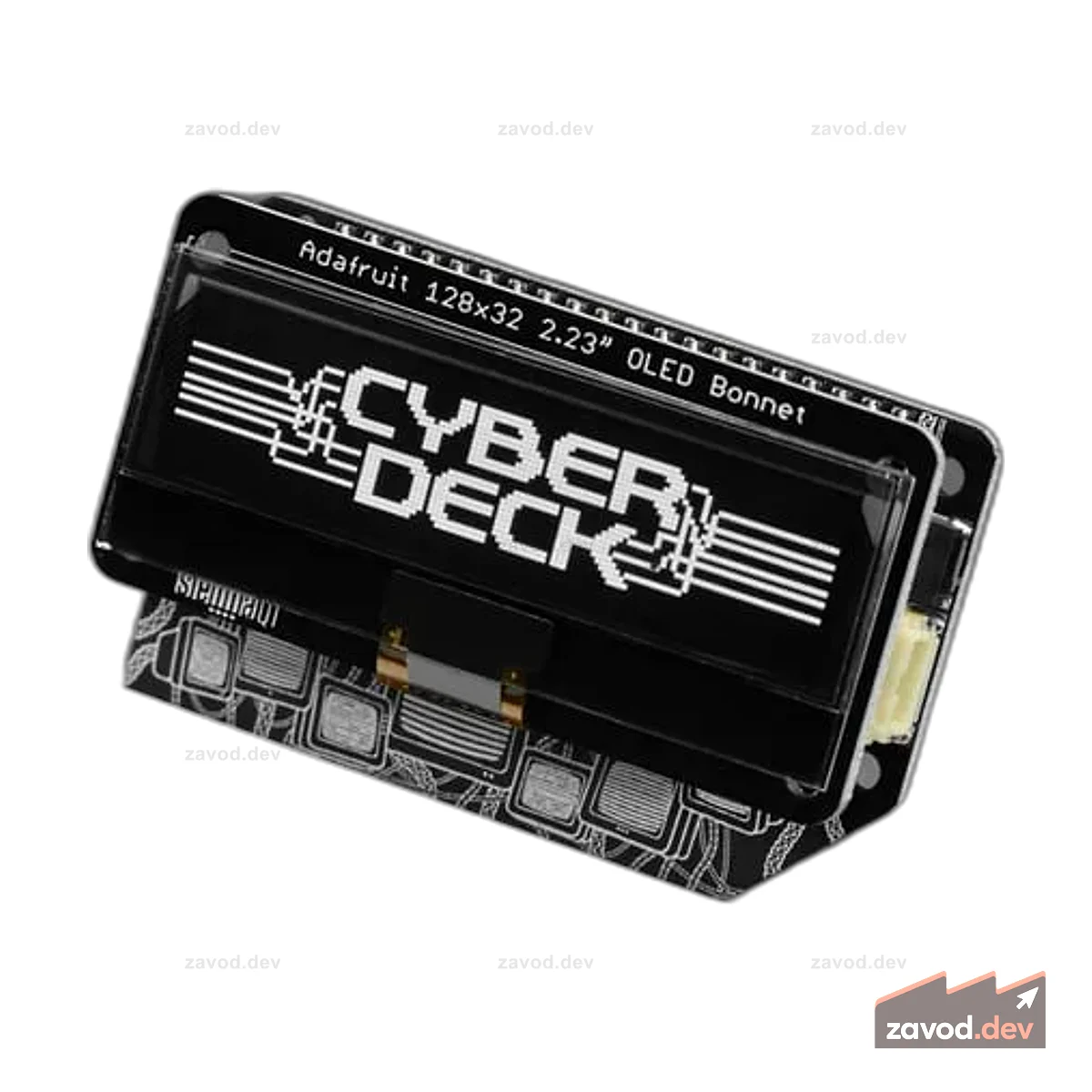 Крышка Adafruit CYBERDECK для Raspberry Pi 400 и 500