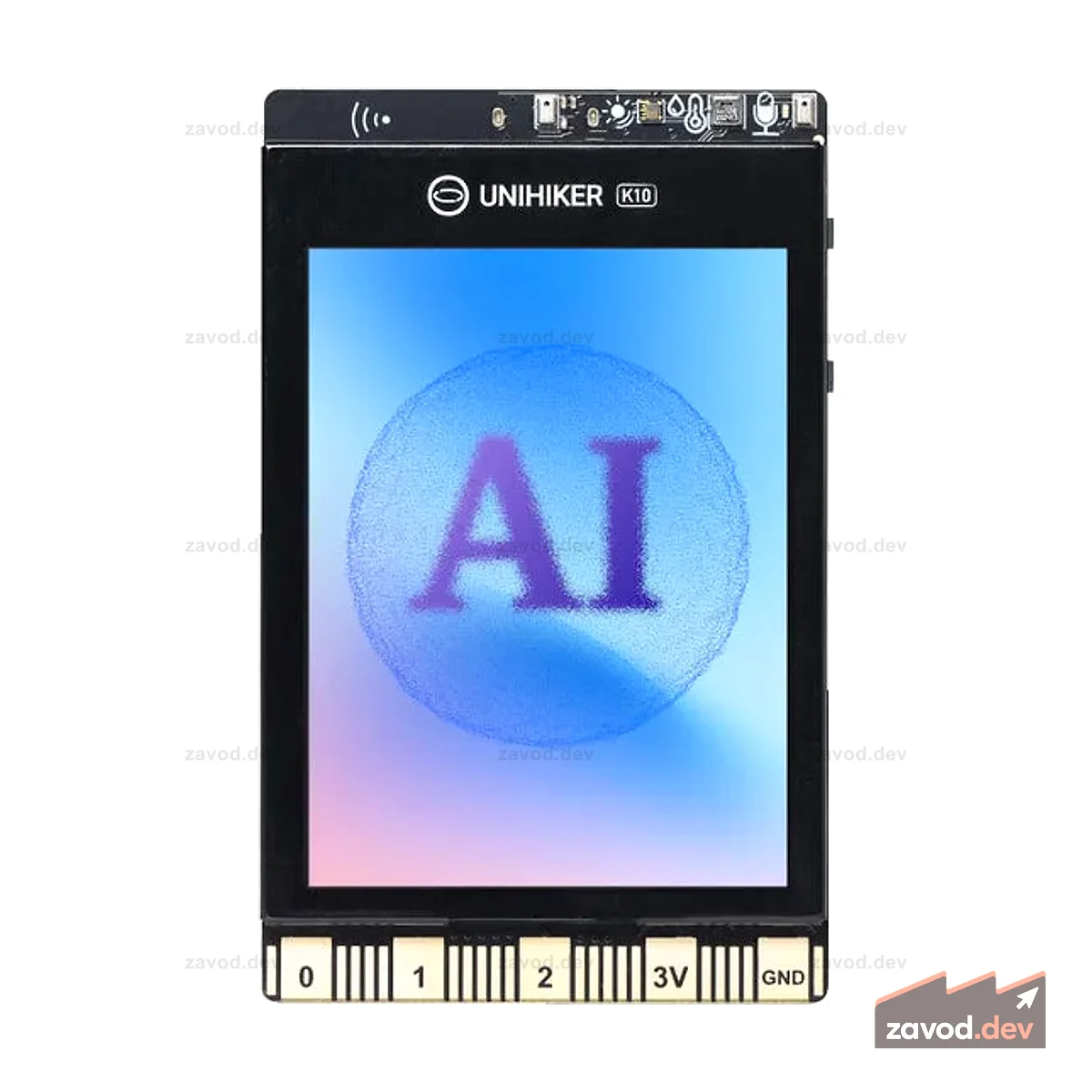 UNIHIKER K10 Образовательный инструмент AI для начинающих (обнаружение изображений, распознавание голоса, TinyML)