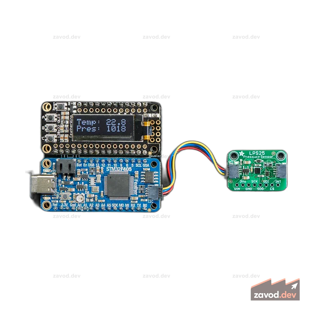 Датчик давления Adafruit LPS25 — STEMMA QT / Qwiic LPS25HB