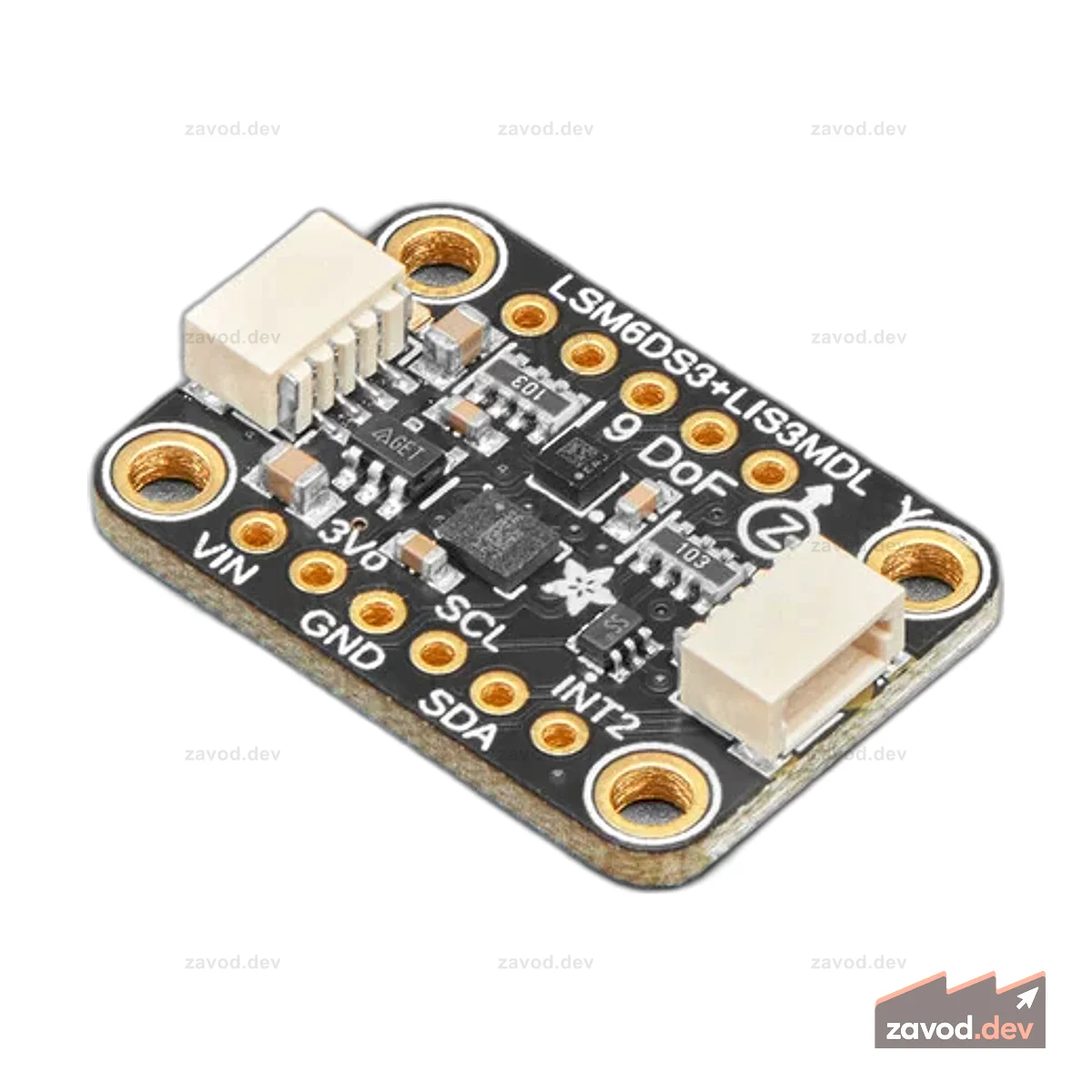 Adafruit LSM6DS3TR-C + LIS3MDL - Precision 9 DoF IMU STEMMA QT / Qwiic