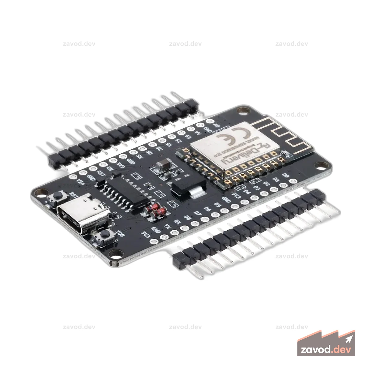 Модуль NodeMCU Lolin V3 ESP8266 ESP-12F WiFi с USB-C Anschluss Плата для разработки Wi-Fi с CH340, совместимая с Arduino