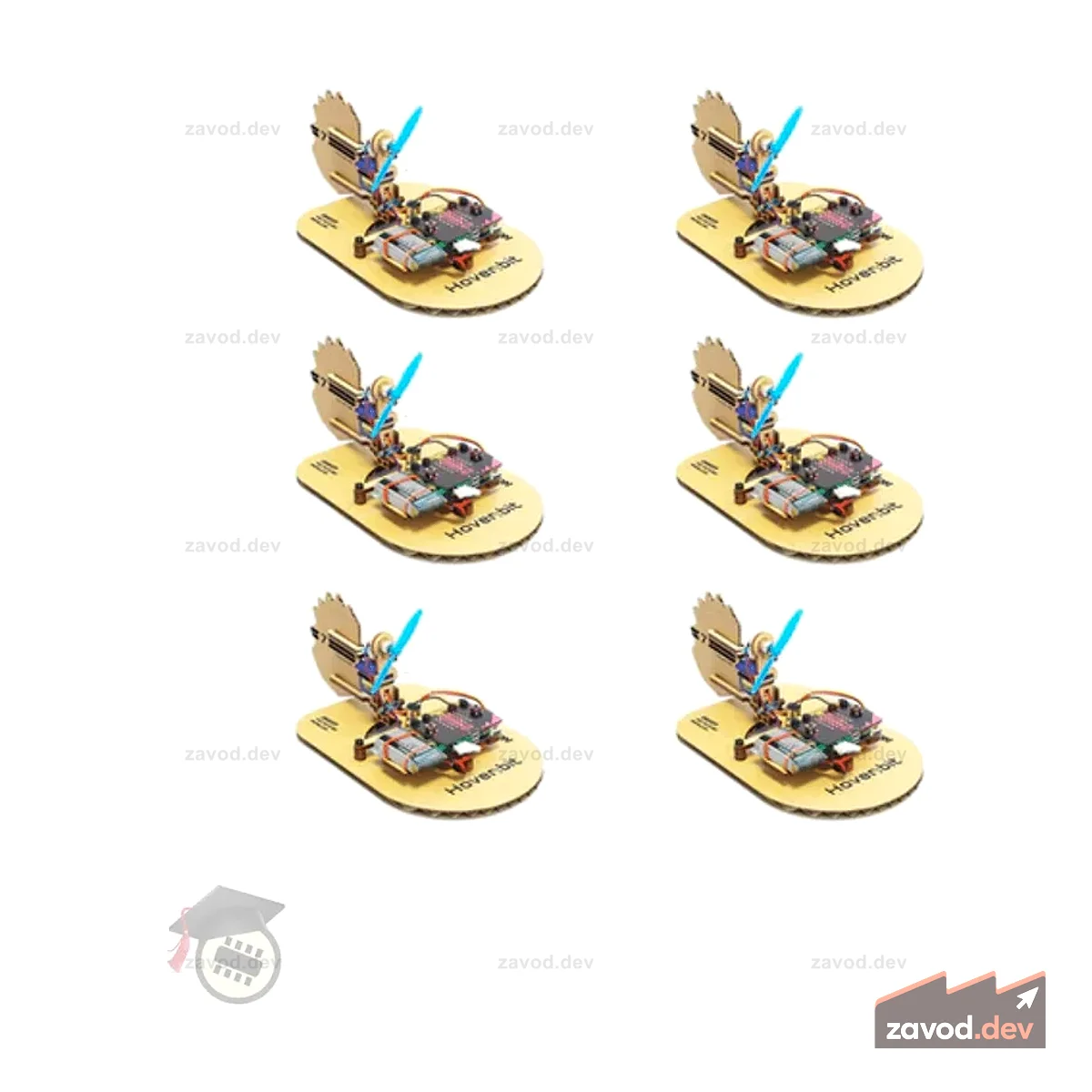 Hover:bit Судно на воздушной подушке для micro:bit - Комплект для занятий