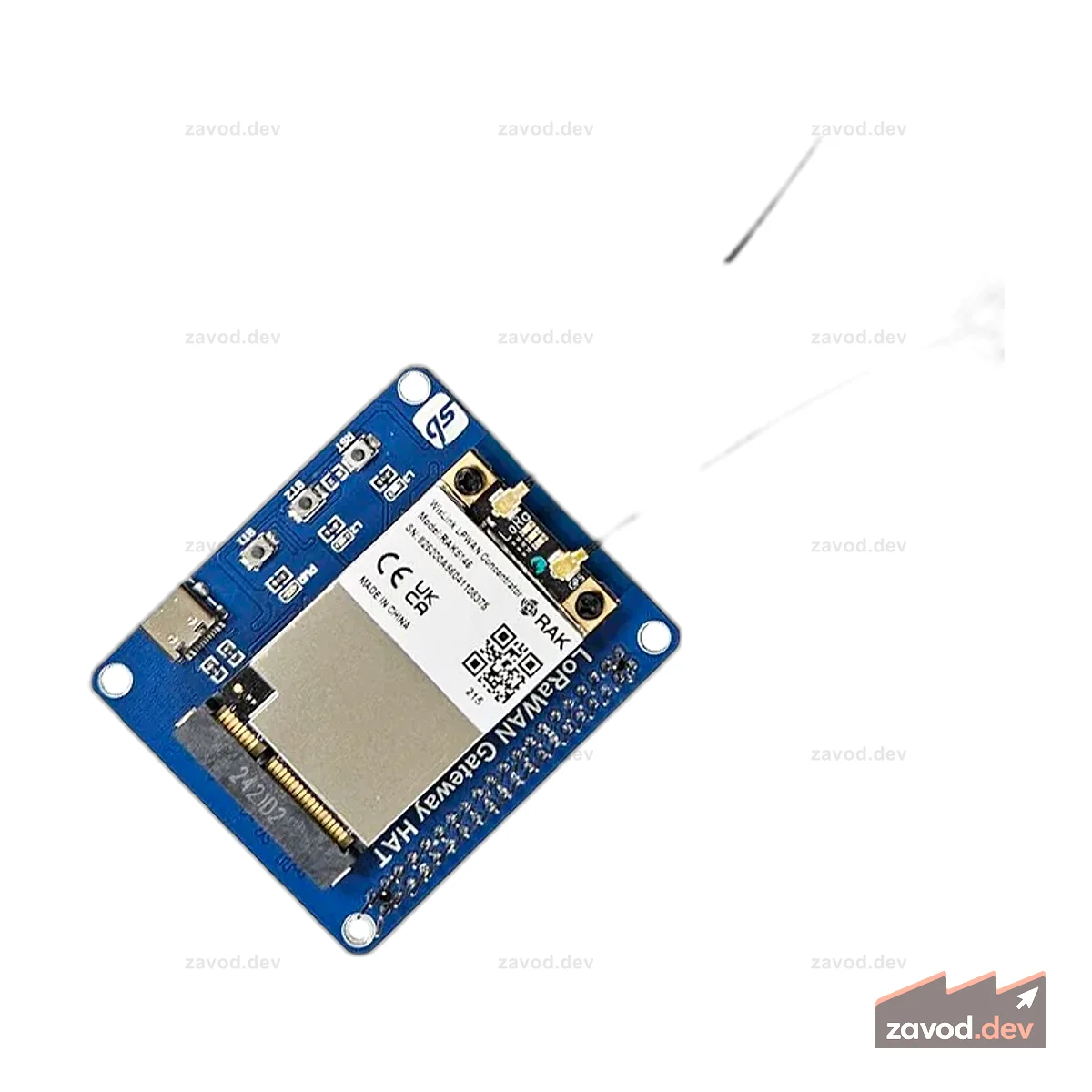 Шляпа шлюза LoRaWAN для Raspberry Pi