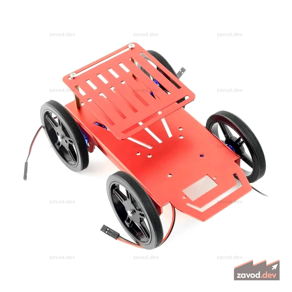 Платформа мини-робота 4WD с контроллером двигателя